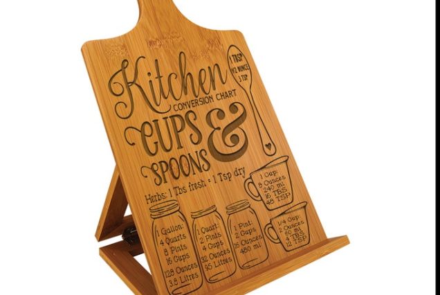 Cookbook Stand, Personalized Cookbook stand, Tablet Holder, Recipe holder for counter, iPad Holder, Cook Book Stand