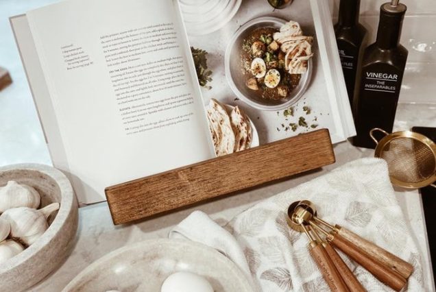 Wooden Cookbook Stand, Recipe stand, Cookbook Holder, Recipe Holder, Book Stand, Gift Cookbook Holder