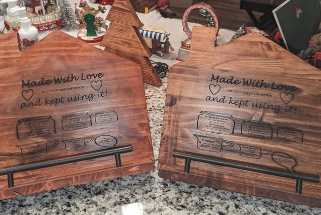 Cookbook stand | Cookbook holder | recipe holder | tablet holder | gift