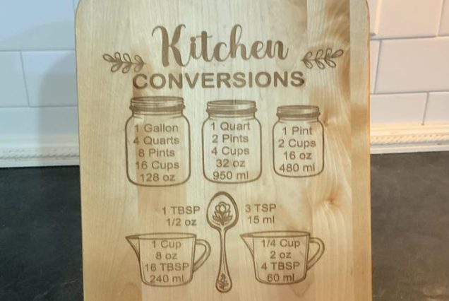 Cookbook stand, adjustable cookbook stand , tablet stand,  kitchen conversion chart, handcrafted in Michigan NOT imported, solid maple