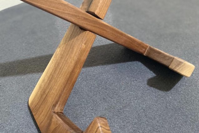 Handcrafted Wooden Book or Tablet Stand