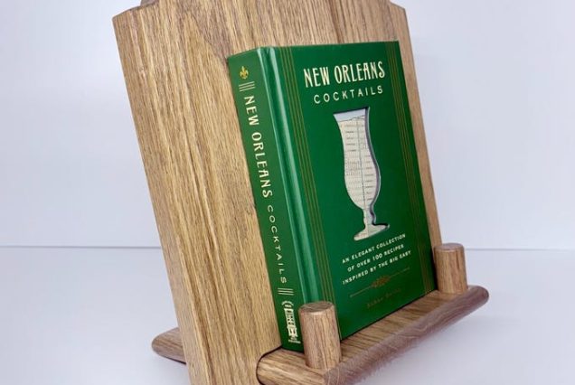 Oak Cookbook/Tablet Stand